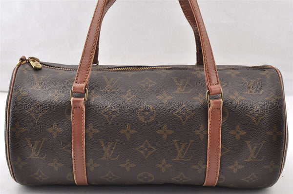 Authentic Louis Vuitton Monogram Papillon 30 Hand Bag Old Model LV 9806I