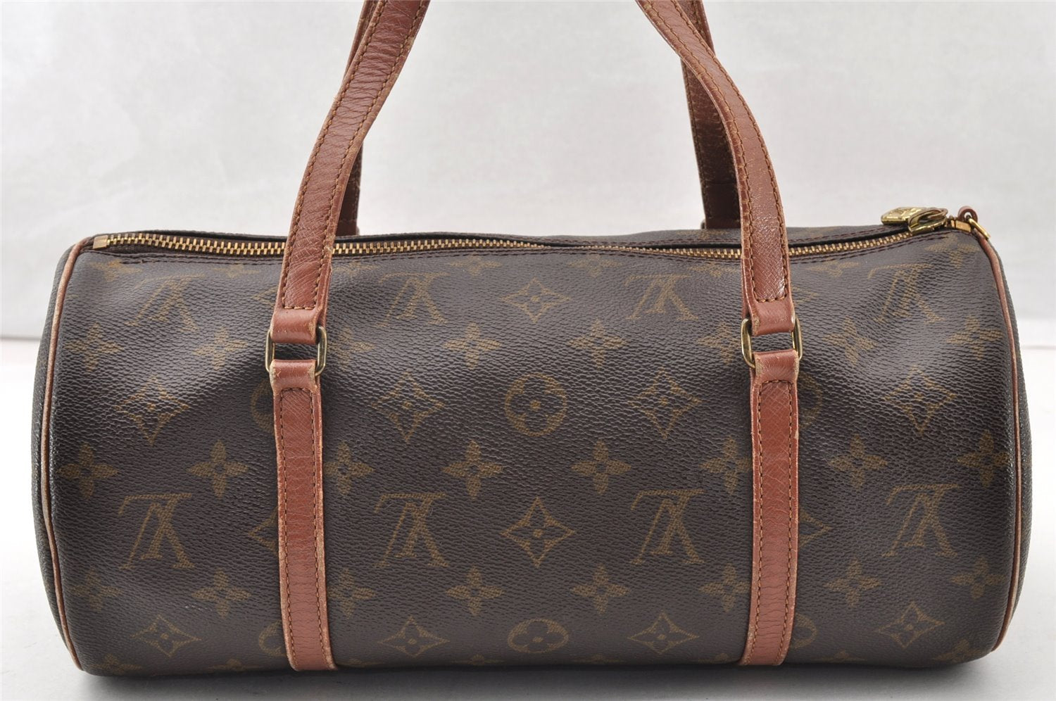 Authentic Louis Vuitton Monogram Papillon 30 Hand Bag Old Model LV 9806I