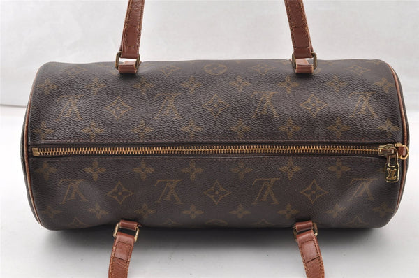 Authentic Louis Vuitton Monogram Papillon 30 Hand Bag Old Model LV 9806I