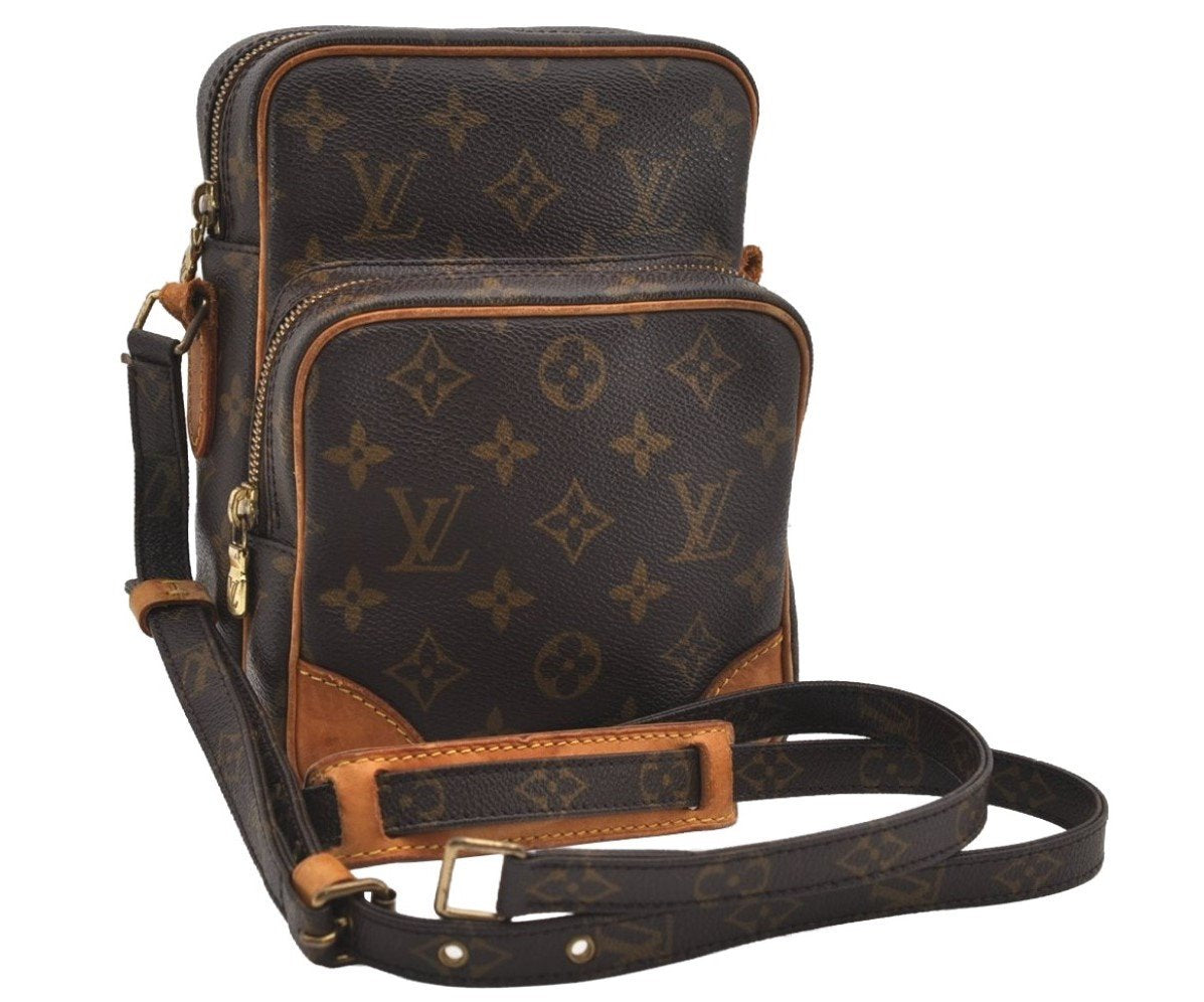 Authentic Louis Vuitton Monogram Amazone Shoulder Cross Bag M45236 Junk 9807I