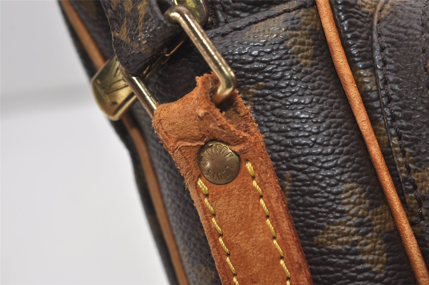 Authentic Louis Vuitton Monogram Amazone Shoulder Cross Bag M45236 Junk 9807I