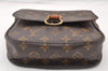 Authentic Louis Vuitton Monogram Saint Cloud MM M51243 Shoulder Bag Junk 9808I
