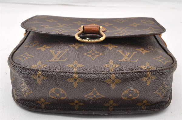 Authentic Louis Vuitton Monogram Saint Cloud MM M51243 Shoulder Bag Junk 9808I