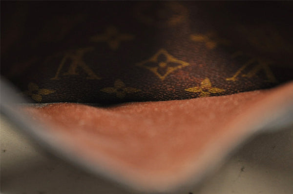 Authentic Louis Vuitton Monogram Saint Cloud MM M51243 Shoulder Bag Junk 9808I