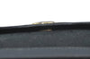 Authentic GUCCI Web Sherry Line Pouch Purse GG Canvas Leather Black 9810F