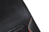 Authentic GUCCI Web Sherry Line Pouch Purse GG Canvas Leather Black 9810F
