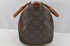 Authentic Louis Vuitton Monogram Speedy 25 Boston Hand Bag M41528 LV 9810I