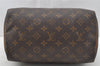 Authentic Louis Vuitton Monogram Speedy 25 Boston Hand Bag M41528 LV 9810I