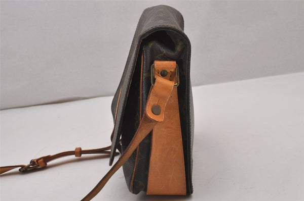 Authentic Louis Vuitton Monogram Cartouchiere GM M51252 Shoulder Cross Bag 9811I