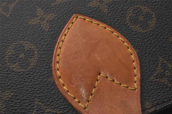 Authentic Louis Vuitton Monogram Cartouchiere GM M51252 Shoulder Cross Bag 9811I