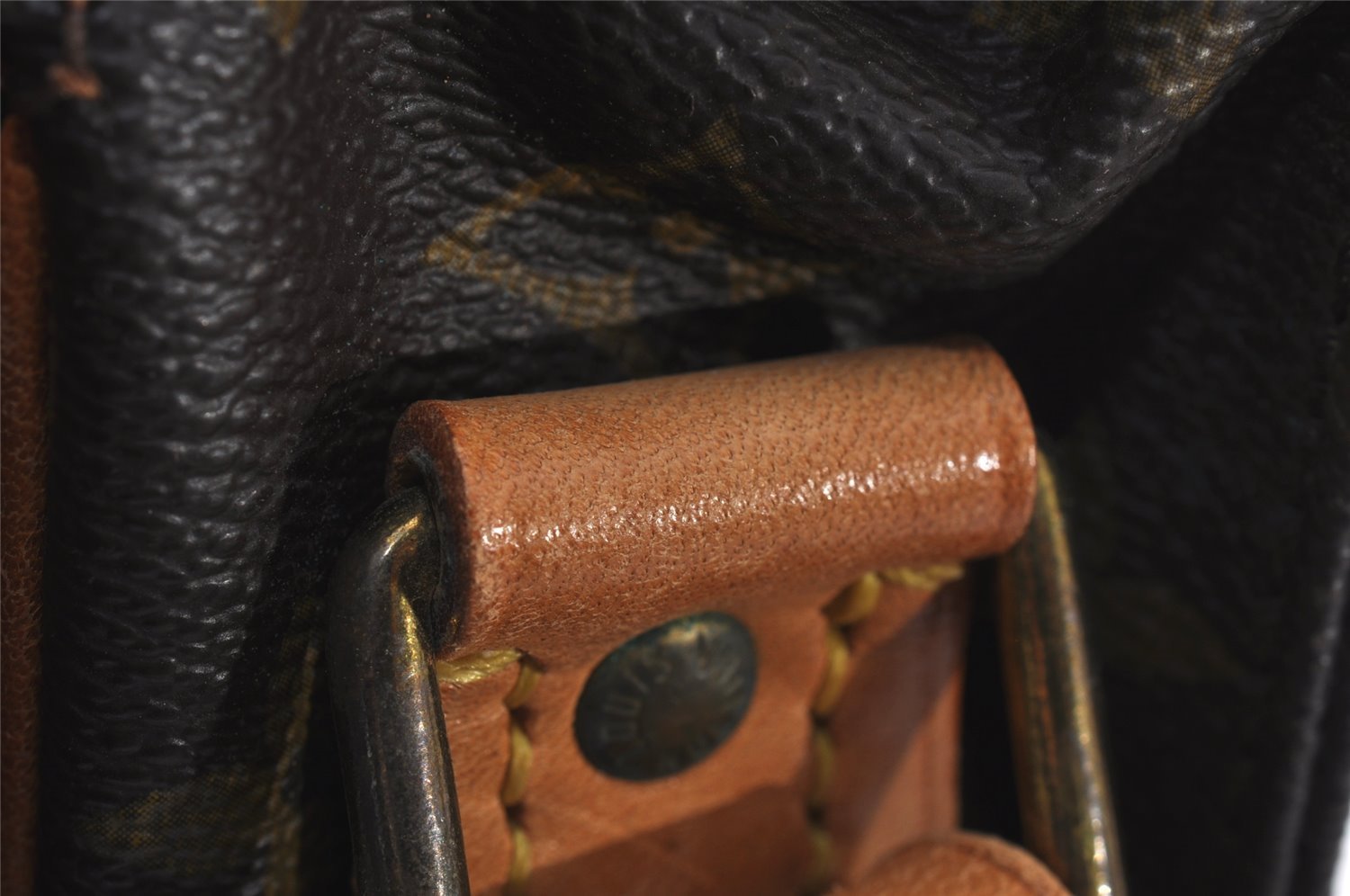 Authentic Louis Vuitton Monogram Cartouchiere GM M51252 Shoulder Cross Bag 9811I