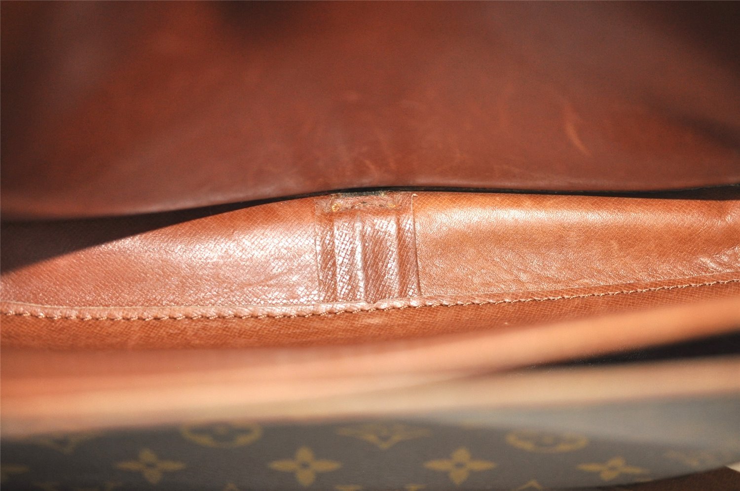 Authentic Louis Vuitton Monogram Cartouchiere GM M51252 Shoulder Cross Bag 9811I