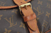 Authentic Louis Vuitton Monogram Saumur 35 Shoulder Cross Bag M42254 LV 9811J