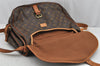 Authentic Louis Vuitton Monogram Saumur 35 Shoulder Cross Bag M42254 LV 9811J