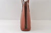 Authentic Louis Vuitton Epi Lussac Shoulder Tote Bag Brown M52283 LV 9812I
