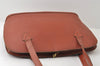Authentic Louis Vuitton Epi Lussac Shoulder Tote Bag Brown M52283 LV 9812I
