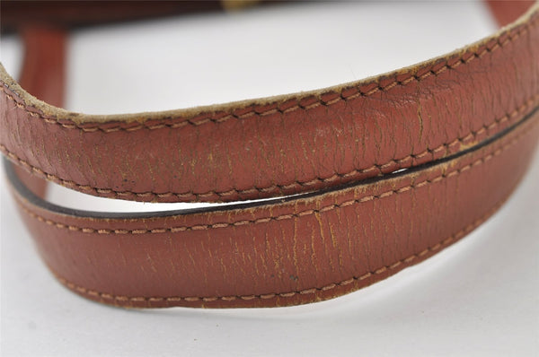 Authentic Louis Vuitton Epi Lussac Shoulder Tote Bag Brown M52283 LV 9812I