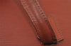 Authentic Louis Vuitton Epi Lussac Shoulder Tote Bag Brown M52283 LV 9812I