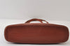 Authentic Louis Vuitton Epi Lussac Shoulder Tote Bag Brown M52283 LV 9812I