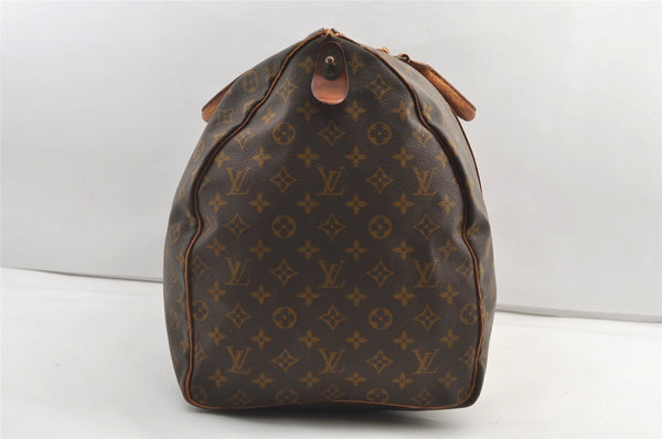 Authentic Louis Vuitton Monogram Keepall 60 Travel Boston Bag Old Model LV 9812J