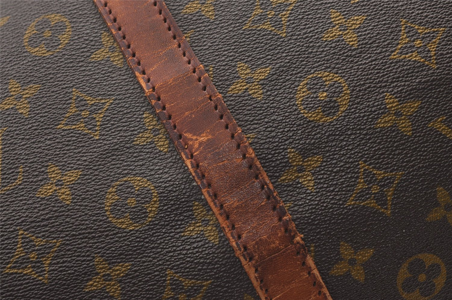 Authentic Louis Vuitton Monogram Keepall 60 Travel Boston Bag Old Model LV 9812J