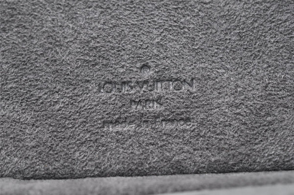 Authentic Louis Vuitton Epi Cannes Cosmetic Hand Bag Purse Black M48032 LV 9813I