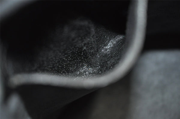 Authentic Louis Vuitton Epi Cannes Cosmetic Hand Bag Purse Black M48032 LV 9813I