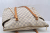Authentic Louis Vuitton Damier Azur Totally MM Tote Bag N51262 LV 9815I