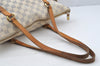 Authentic Louis Vuitton Damier Azur Totally MM Tote Bag N51262 LV 9815I