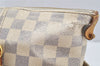 Authentic Louis Vuitton Damier Azur Totally MM Tote Bag N51262 LV 9815I