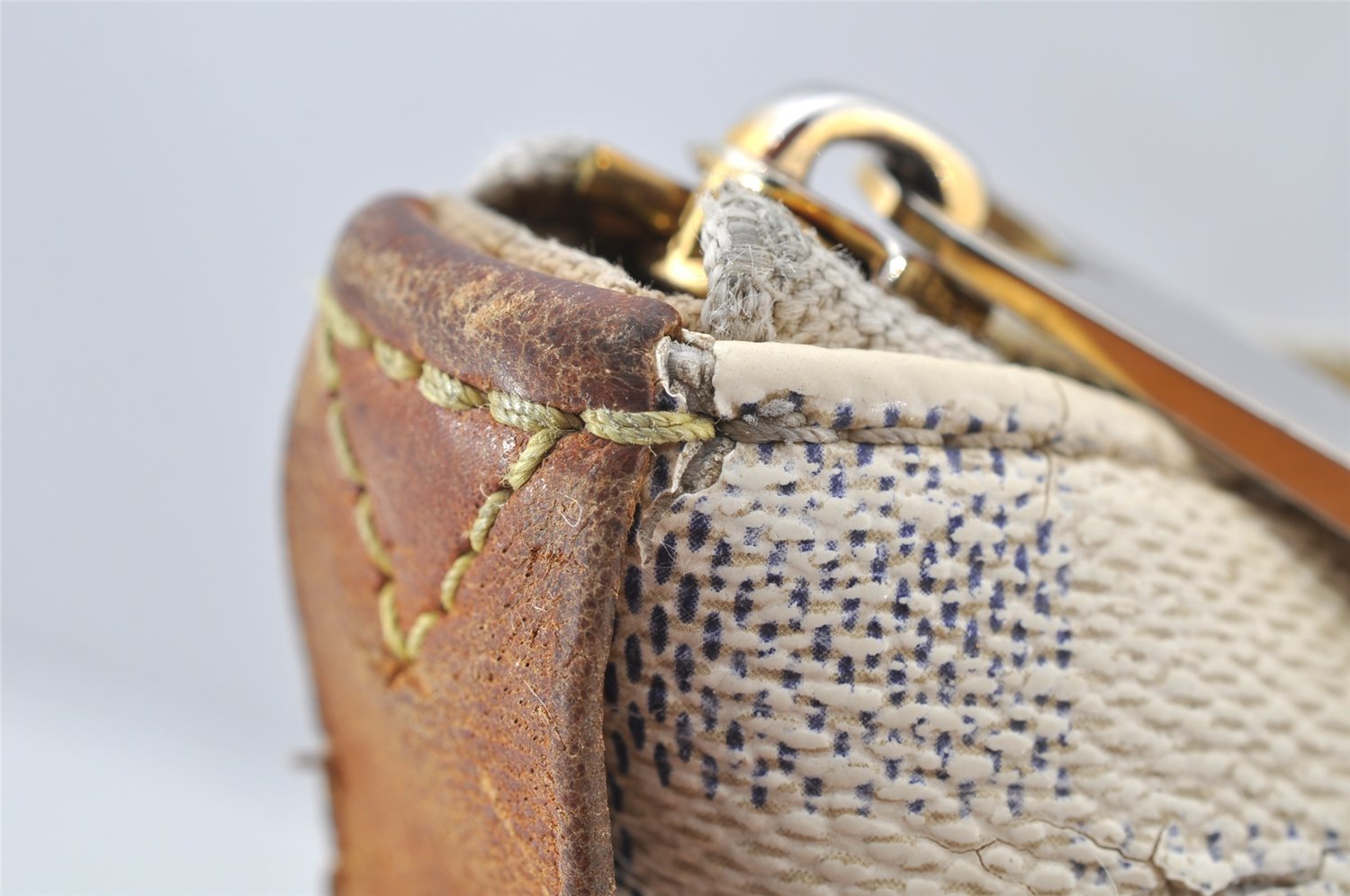 Authentic Louis Vuitton Damier Azur Totally MM Tote Bag N51262 LV 9815I