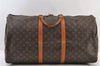 Authentic Louis Vuitton Monogram Keepall Bandouliere 60 M41412 Boston Bag 9816I