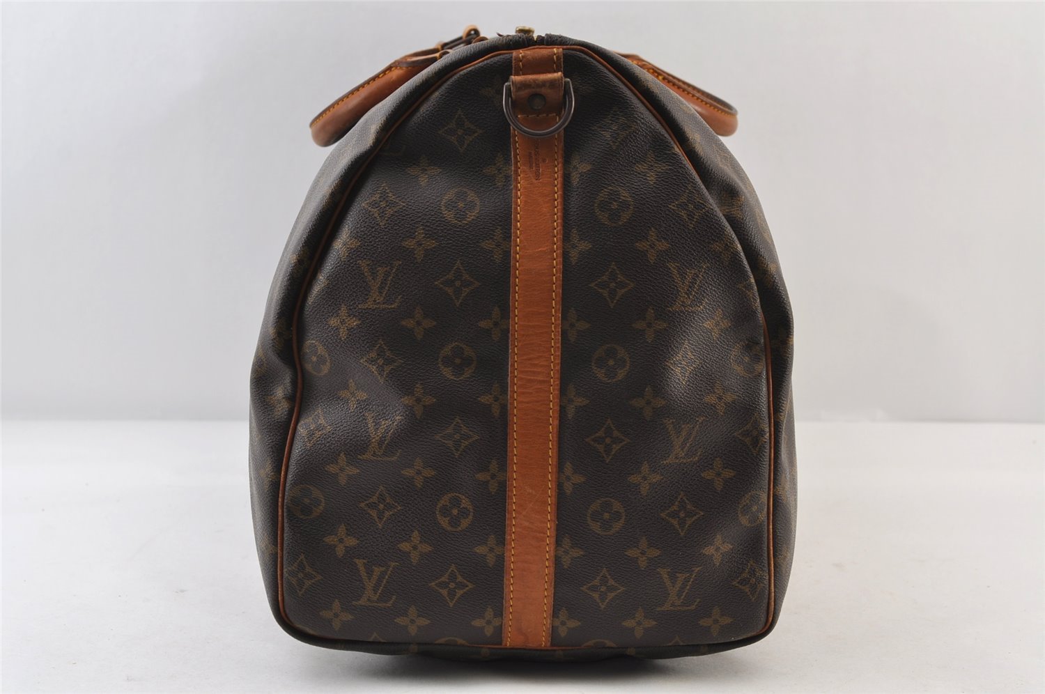 Authentic Louis Vuitton Monogram Keepall Bandouliere 60 M41412 Boston Bag 9816I