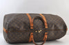 Authentic Louis Vuitton Monogram Keepall Bandouliere 60 M41412 Boston Bag 9816I