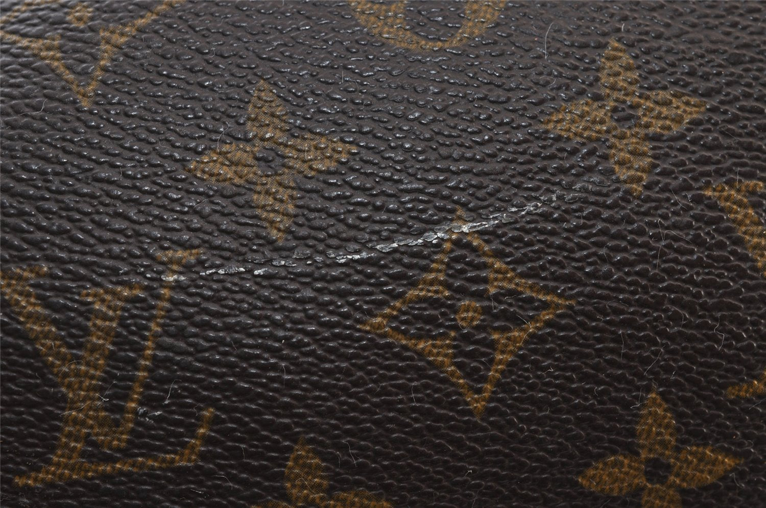 Authentic Louis Vuitton Monogram Keepall Bandouliere 60 M41412 Boston Bag 9816I