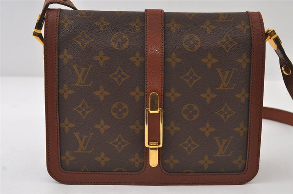 Authentic Louis Vuitton Monogram Rond Point Shoulder Cross Bag Old Model 9818I