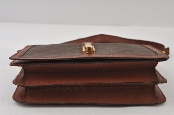 Authentic Louis Vuitton Monogram Rond Point Shoulder Cross Bag Old Model 9818I