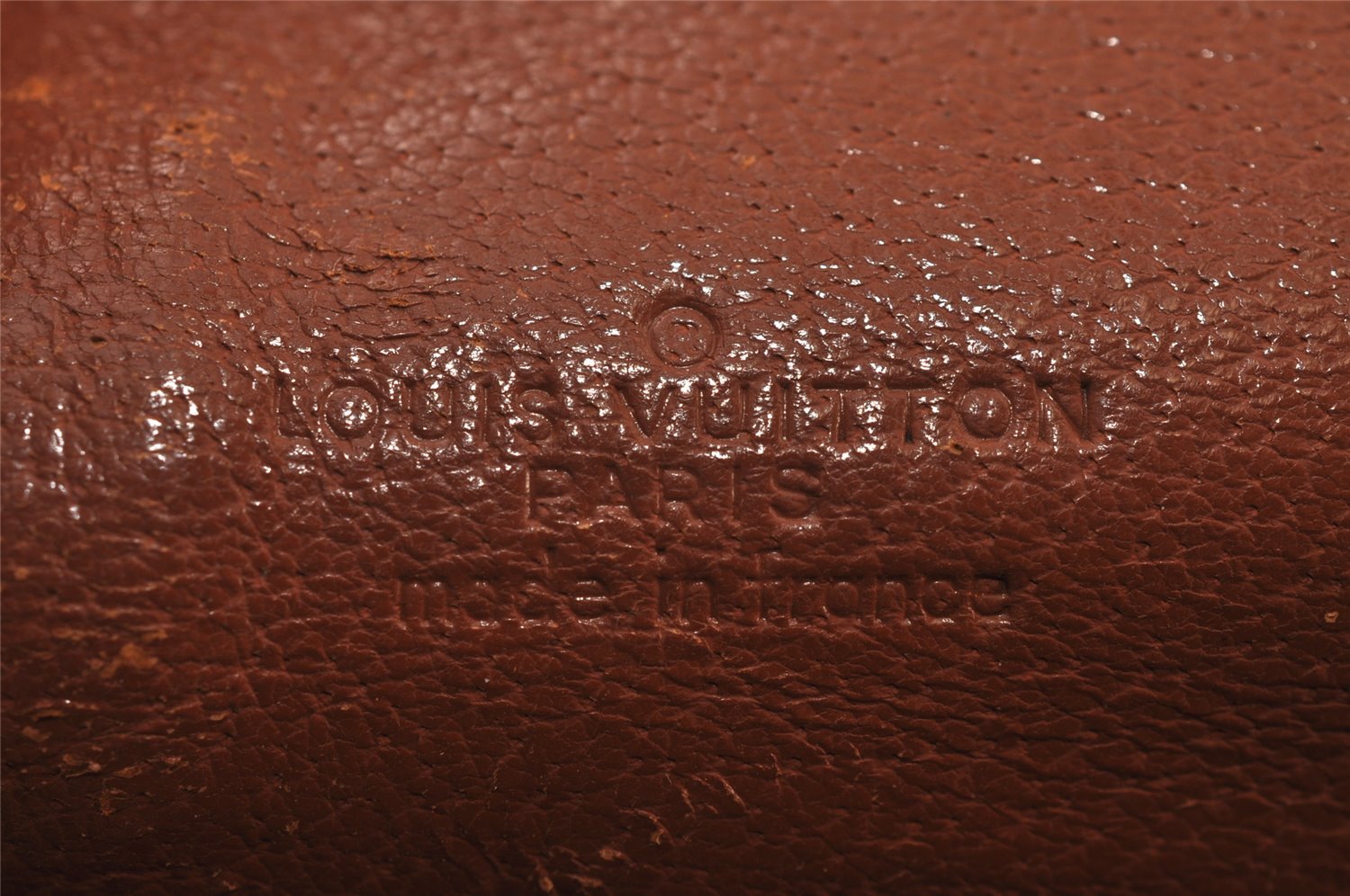 Authentic Louis Vuitton Monogram Rond Point Shoulder Cross Bag Old Model 9818I