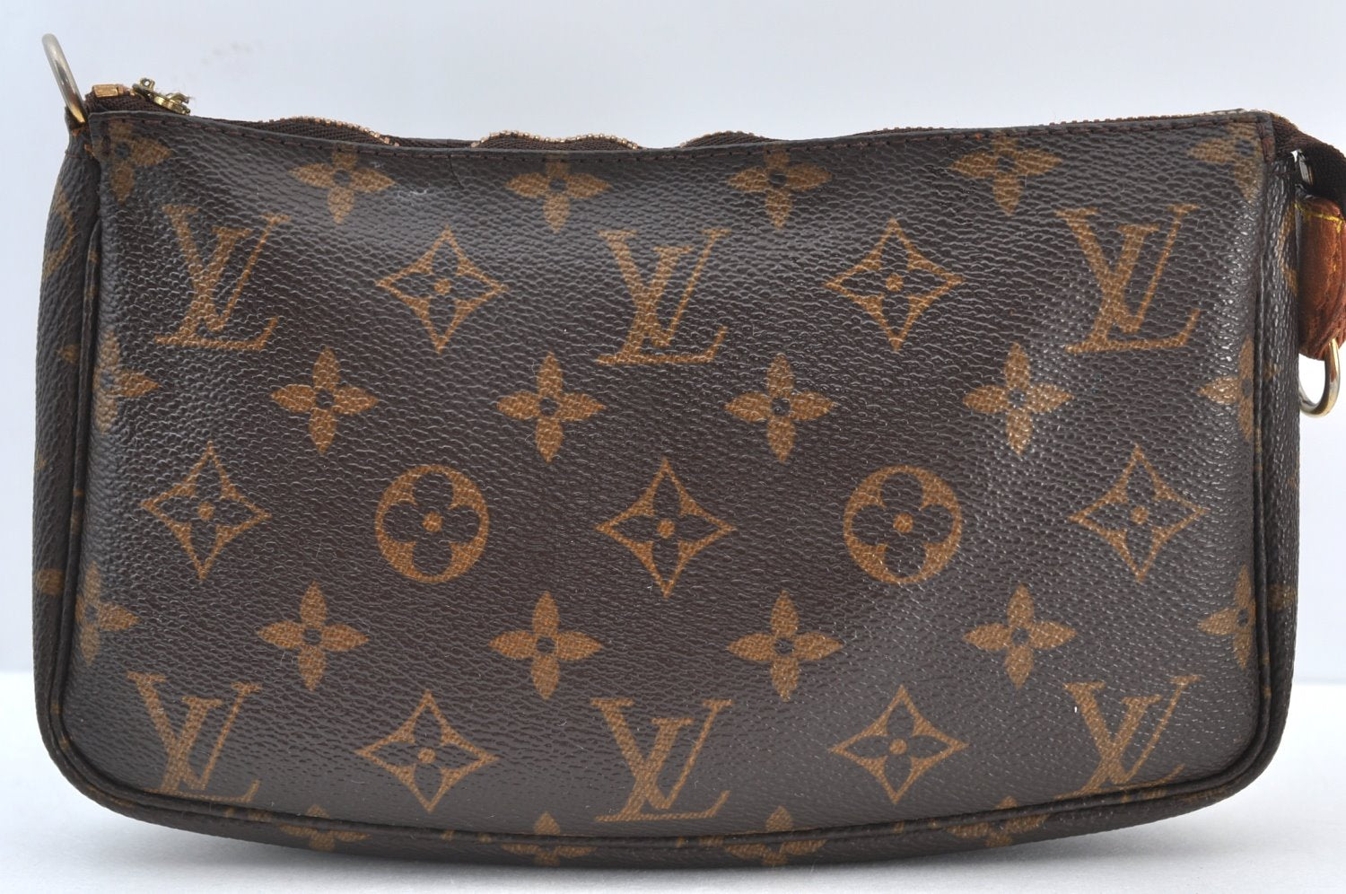 Authentic Louis Vuitton Monogram Pochette Accessoires Pouch M51980 LV Junk 9819G