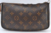 Authentic Louis Vuitton Monogram Pochette Accessoires Pouch M51980 LV Junk 9819G