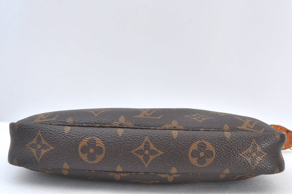 Authentic Louis Vuitton Monogram Pochette Accessoires Pouch M51980 LV Junk 9819G