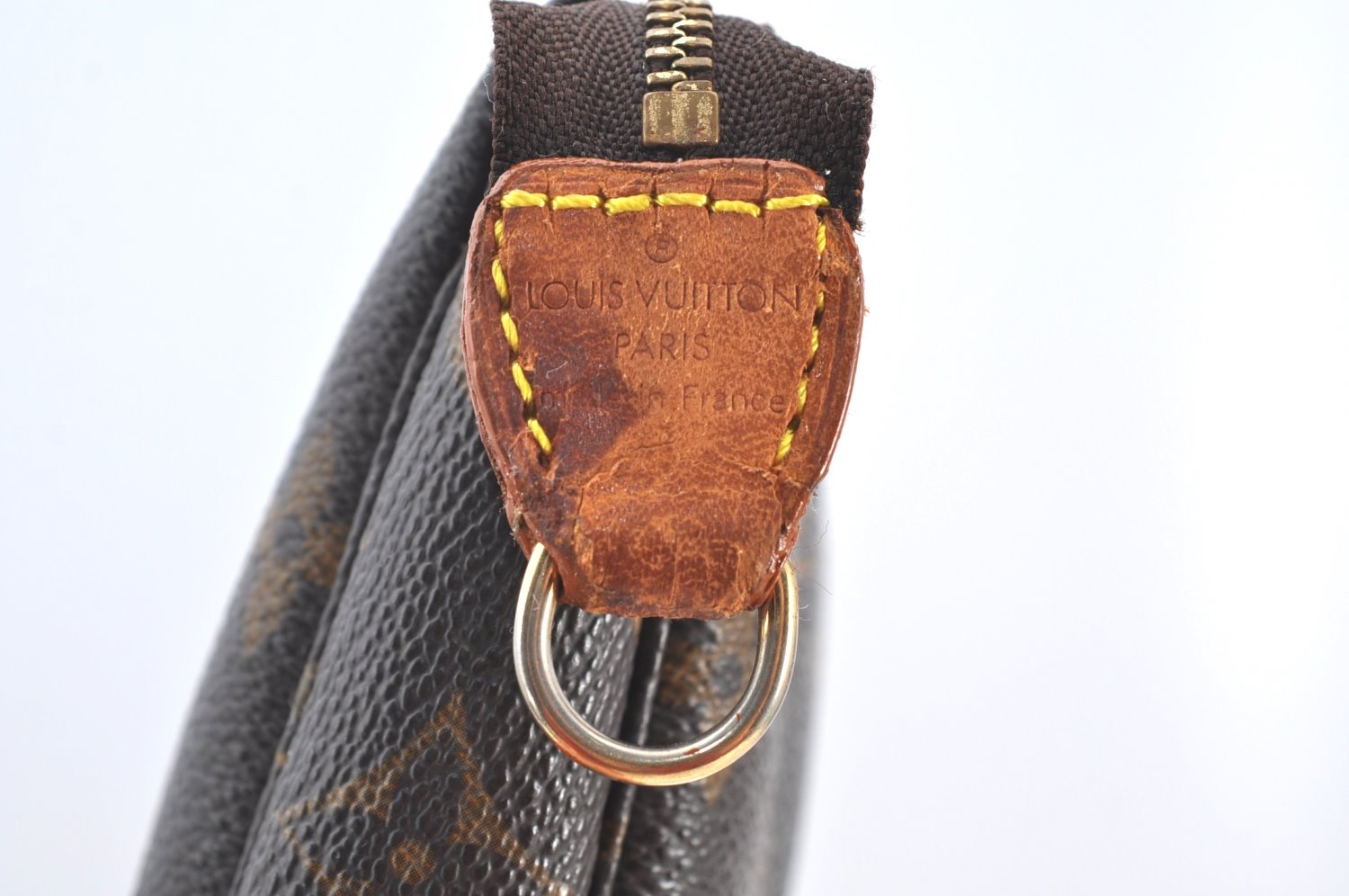 Authentic Louis Vuitton Monogram Pochette Accessoires Pouch M51980 LV Junk 9819G