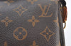Authentic Louis Vuitton Monogram Pochette Accessoires Pouch M51980 LV Junk 9819G