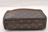 Authentic Louis Vuitton Monogram Compiegne 23 Clutch Hand Bag M51847 Junk 9819I