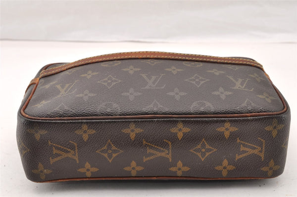 Authentic Louis Vuitton Monogram Compiegne 23 Clutch Hand Bag M51847 Junk 9819I