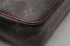 Authentic Louis Vuitton Monogram Compiegne 23 Clutch Hand Bag M51847 Junk 9819I