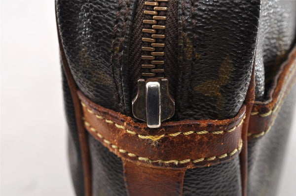 Authentic Louis Vuitton Monogram Compiegne 23 Clutch Hand Bag M51847 Junk 9819I