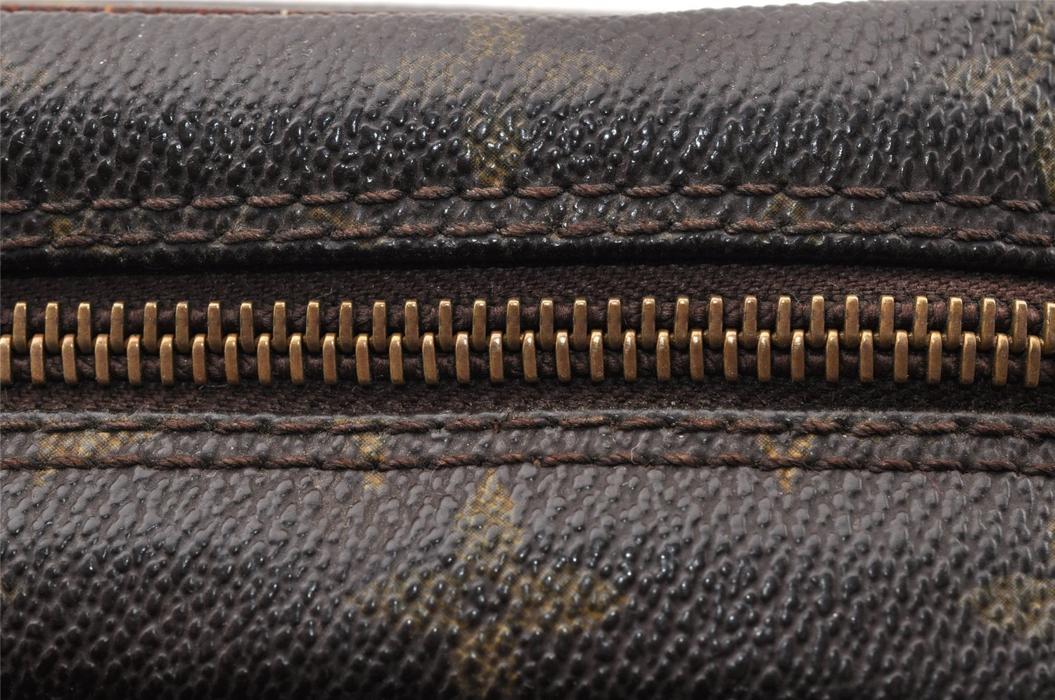 Authentic Louis Vuitton Monogram Compiegne 23 Clutch Hand Bag M51847 Junk 9819I