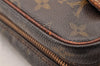 Authentic Louis Vuitton Monogram Compiegne 23 Clutch Hand Bag M51847 Junk 9819I