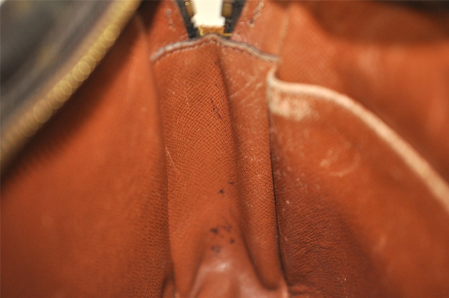 Authentic Louis Vuitton Monogram Compiegne 23 Clutch Hand Bag M51847 Junk 9819I